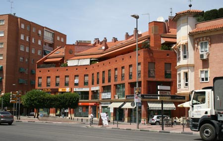 Edificio en la Plaza de la Cruz Verde